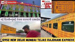 12952 Mumbai Tejas Rajdhani Express Train Journey Vlog In 2nd Ac  | New Delhi To Surat  || 2024