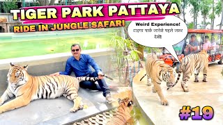 Ride in Jungle Safari Pattaya Tiger Park | Tiger Park Pattaya Thailand 🇹🇭