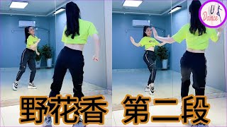 零基础舞蹈教学《野花香》  第二段（直播）