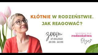 "Kłótnie w rodzeństwie. Jak reagować?"