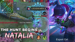 How to 1 hit using Natalia Mobile Legend