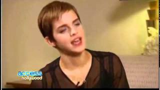 Emma Watson on Access Hollywood, November 2010 (Part 1)