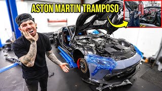 RECONSTRUYENDO UN ASTON MARTIN VANTAGE 2019 DESTRUCIDO PT4