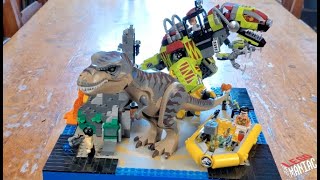 T-Rex vs. Dino-Mech Battle by the Montreal Lego Maniac - unboxing, speed build and review