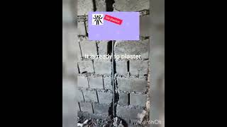 how to install electrical pipes and boxes in the building and prepare the building for plastering.