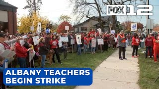 Albany teachers to begin strike Tuesday, classes canceled