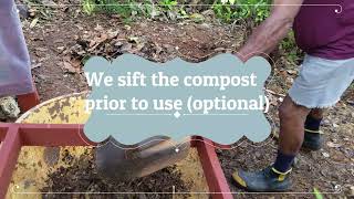 Composting - How we obtain a continuous supply of organic fertilizer for our garden