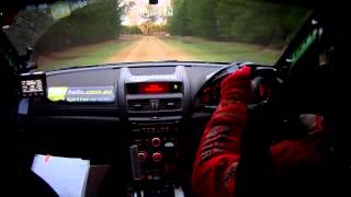 SS11 - John Bruinsma / Adam Tillett - Holden Commodore VE rally onboard - 2012 Scouts Rally SA