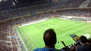 26/8/18. Esultanza Curva Nord al gol di Perisic _ Inter - Torino 2-2