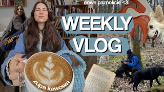 WEEKLY VLOG 🌷// haul zakupowy ✨/ biegniemy 18km / ploteczki / wchodzimy w wiosenny vibe / Tadzik /