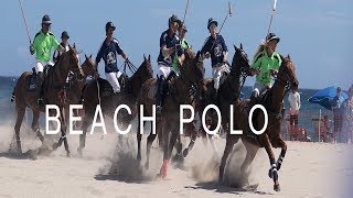 Beach Polo on Rivera Beach, FL.