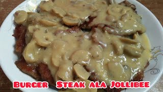 Burger Steak para kang kumain sa Jollibee| Simpleng Ulam | Kusina ni Donna