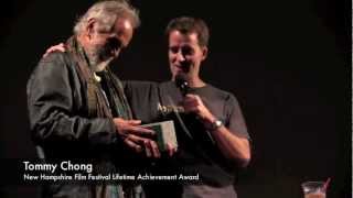 Former Cop Juston McKinney Presents Tommy Chong Lifetime Achievement Award