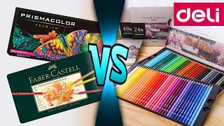 🔥ДОРОГО vs ДЁШЕВО👍 Deli - бюджетная альтернатива Polychromos?