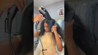 Blow Drying Natural Curly Hair with new Conair Artebella #3c4ahair #naturalhair #conair #blowdryhair