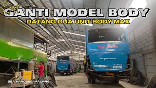 BAKALAN GANTI MODEL BODY JETBUS3 | PO JAYA UTAMA | BSA KAROSERI MALANG