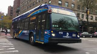 MTA MaBSTOA Welcome Back | 2021 NovaBus LFS HEV #9702 On M96 At 5th Av/97th St!