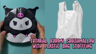 귀여워요 TUTORIAL KUROMI squishmallow #kuromi #papercraft #sanrio #paperdiy #cute #unboxing ​⁠#paper