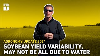 Soybean Yield Variability, May Not Be All Due to Water