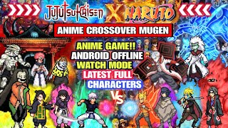 NEW‼️ JUJUTSU KAISEN X NARUTO MUGEN (LATEST CHARACTERS) Watch Mode StarBlast Anime Mugen Android