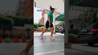 New Shuffle Combo Tutorial! Easy or tough? 😅 #shorts #ashortaday #trending #mom #shuffledance