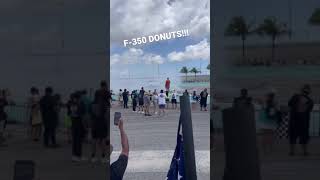 Ford Burnout competition - Florida Truck Meet