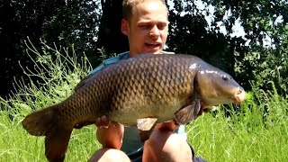 KARPER gevangen op een klein KANAAL