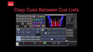 Copy Cues Between Cue Lists