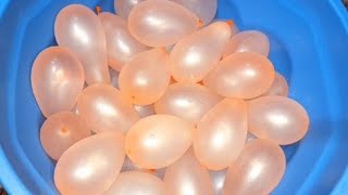 Balloon Asmr - Fun Water Balloons Pop part 41!!! - balloon water #satisfying  #asmr     #funny