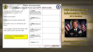 Slide 5 - Rater Assessment Company Grade Form