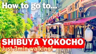 [Shibuya, Tokyo] How to go to Shibuya Yokocho - Restaurant and pick-up spot in Tokyo