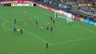 Gol de Vigon 2-1 Tigres vs inter de Miami Leagues cup