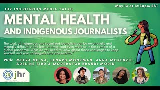 Mental Health and Indigenous Journalists