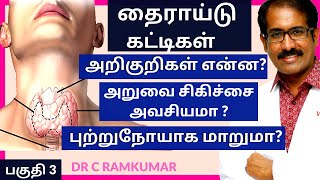 தைராய்டு கட்டிகள் - காரணங்களும், அறிகுறிகளும், குணமாகும் வழிகளும்/ Goitre / Dr.Ramkumar