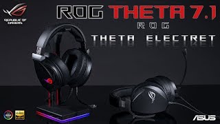 Prezentare căști de gaming ROG Theta 7.1 și ROG Theta Electret