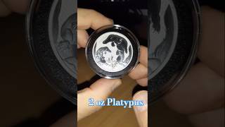 2 oz Silver Platypus - Mintage of 75,000