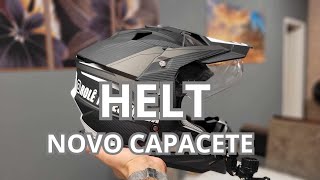 Meu novo capacete da HELT Cross #moto #motovlog #helth #capacete