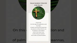 Palm Sunday