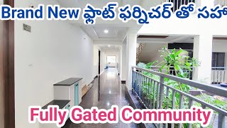 Brand New 2BHK & 3BHK Furnished Flats for sale in Hyderabad Direct Owner