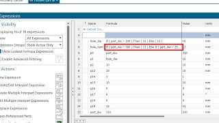 IF AND ELSE FUNCTION | ADVANCE EXPRESSION | SIEMENS NX | ENGLISH