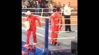 championnat du Maroc de Box 57Kg🇲🇦Couleur Rouge Dhf👊2014