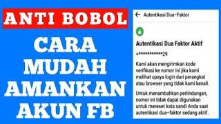 Cara mengamankan akun fb dari hacker dijamin anti bobol