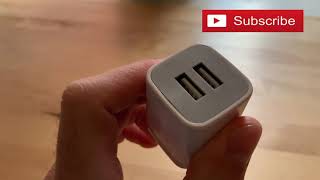 USB Charger Dual Port REVIEW!