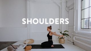 15 min Yoga for neck & shoulders | Yoga with Nina