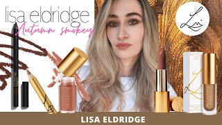 LISA ELDRIDGE Autumn Smokey Makeup Look |New Eye pencil+Fawn True Velvet lipstick