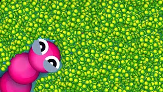 WOW ! PINK SNAKES TELIPORT TO EAT HUGE SCORE 🐍 BEST EPIC SNAKE IO GAMEPLAY 🐍 #games #snake