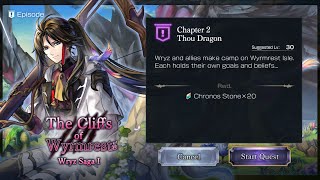 Another Eden Global 3.3.100 The Cliffs of Wyrmrest Wryz Saga I: Chapter 2 Thou Dragon Walkthrough