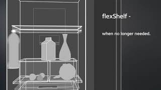 Siemens Refrigeration with flexShelf