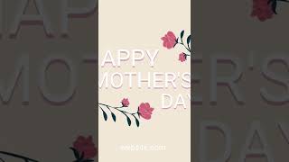 Happy 😊 mother's day week 8 may to 16 may