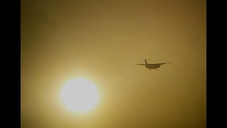 🇹🇹🌴☀ 9Y-TTI beautiful arrival into Trinidad in the sunset #shorts